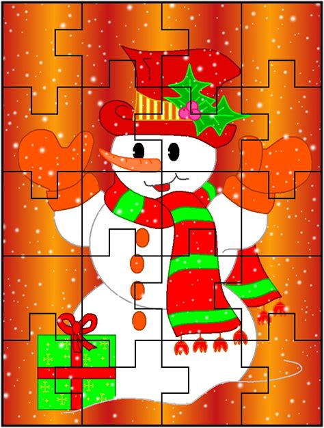 Khristelle: FREE PRINTABLE CHRISTMAS JIGSAW PUZZLES