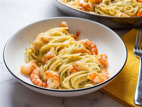 Shrimp Scampi With Pasta Recipe