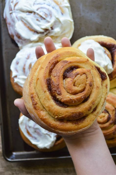 Giant Cinnamon Rolls - Sugar Dish Me