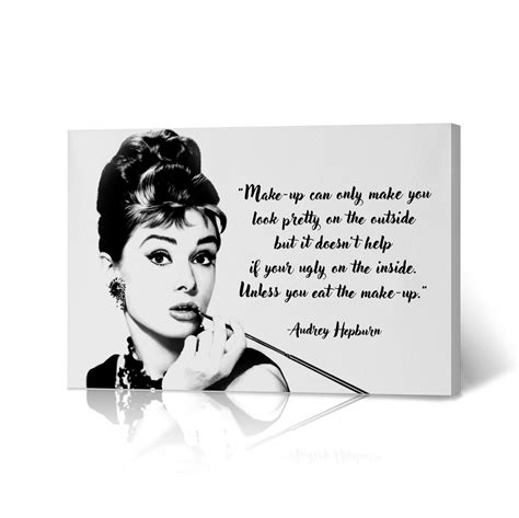 Audrey Hepburn Wall Art Quote Breakfast at Tiffany's Movie Digital Art ...