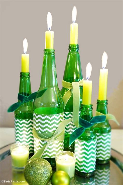 Green & Gold Christmas Holiday Tablescape - Party Ideas | Party ...