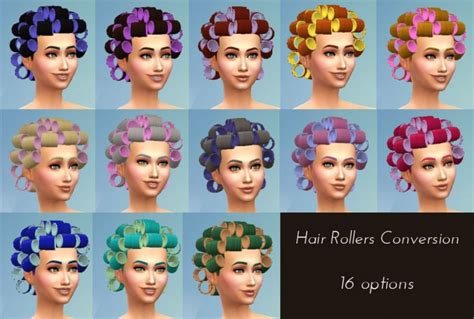 Hair Rollers Conversion - The Sims 4 Catalog