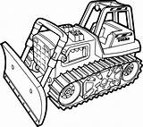 Bulldozer Drawing And coloring page  Free Printable pages On sketch template