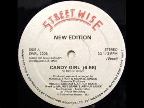 New Edition Candy Girl Lyrics