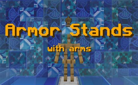 Armor Stands with arms Minecraft Data Pack