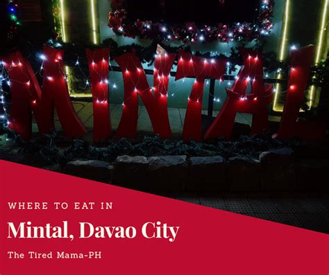 Where to Eat in Mintal, Davao City