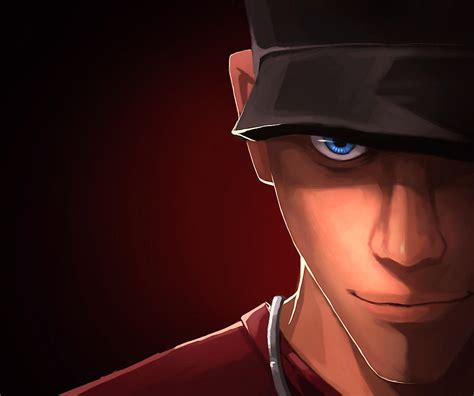 TF2 scout by biggreenpepper on DeviantArt