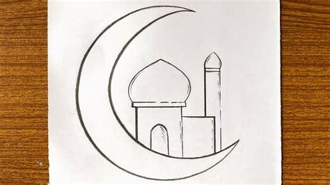 Easy Ramadan drawing || Easy drawing ideas | Easy drawing | Pencil drawing | Simple drawing #shorts