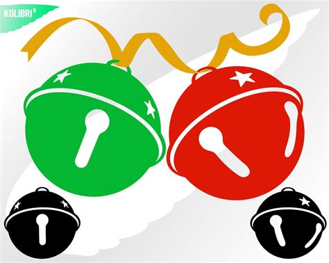 Jingle Bells SVG Christmas Bells SVG Holiday Bells SVG Bells Svg Jingle Bells Cut File Jingle ...