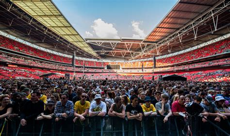 Wembley Stadium (Stone Roses) | Concert photography, Concert, Wembley