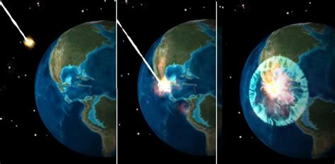 Chicxulub Crater Satellite Image