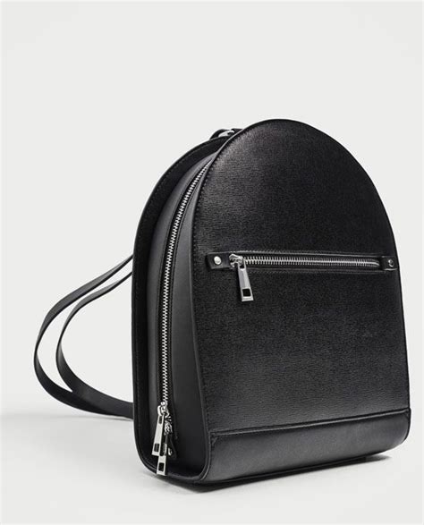 Image 3 of STURDY BACKPACK WITH ZIPS from Zara | Women bags fashion, Bags, Sturdy backpacks