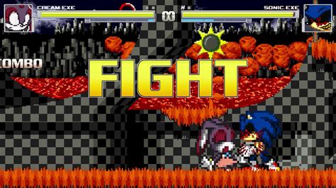 AN Mugen Request #1259: Cream.EXE VS Sonic.EXE - YouTube