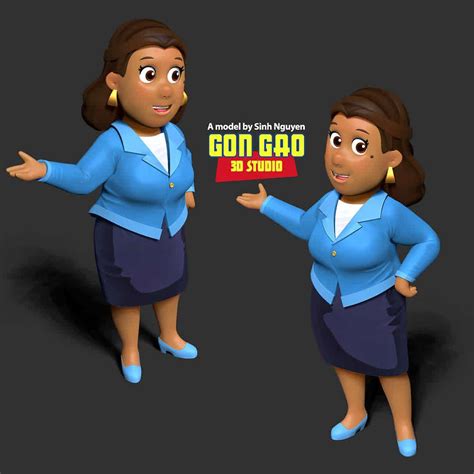 CO3D - Mayor Goodway - Paw Patrol Fanart