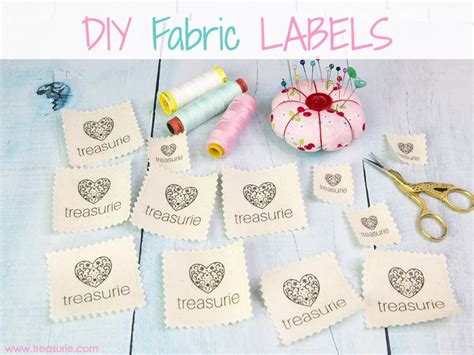 How to Make Clothing Labels: DIY Fabric Labels Cheaply | Diy fabric, Fabric labels, Sewing labels