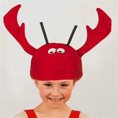 1pc Lobster Hat Funny Hats For Party Halloween Costume Christmas Party ...