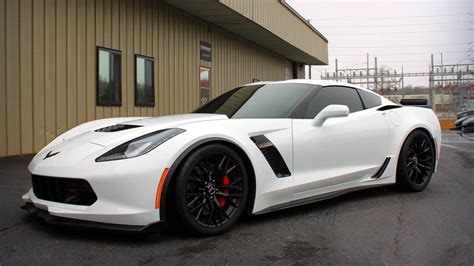 White Chevrolet Corvette coupe, Corvette C7 Z06, car, vehicle, white cars HD wallpaper ...