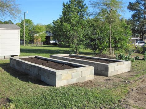 How To Build A Cinder Block Raised Garden Bed