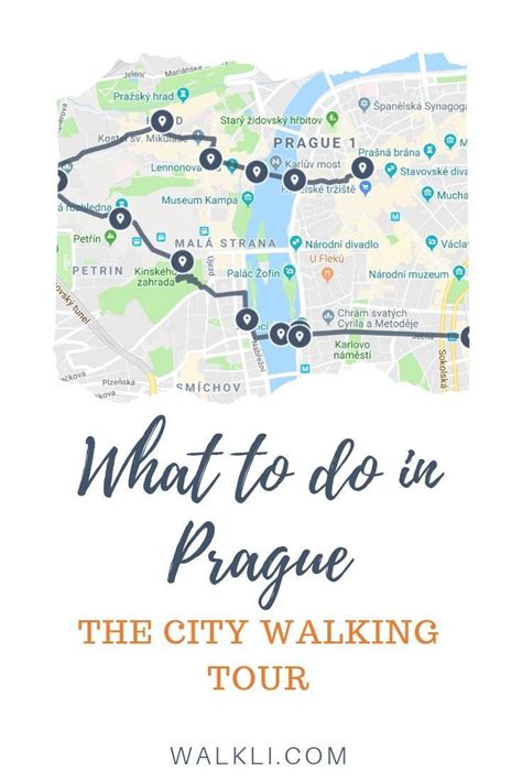 What to do in Prague - The City Walking Tour - Free Travel Map | A self ...