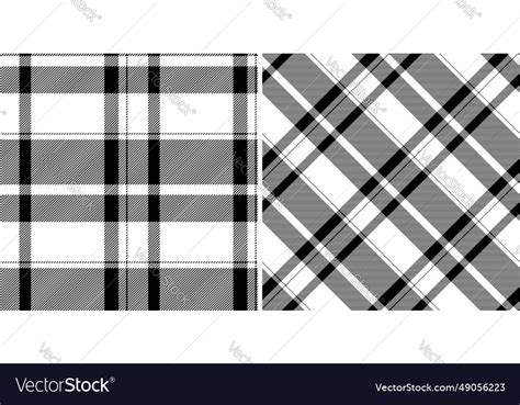 Check fabric pattern of background textile Vector Image