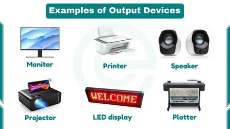 10 Examples of Output Devices