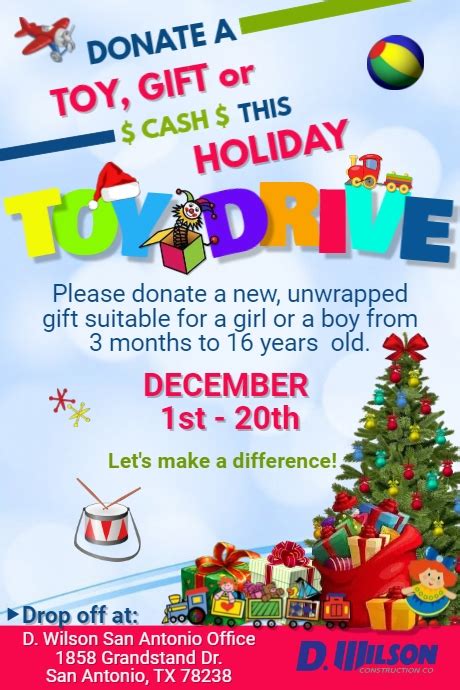 Toy Drive Poster | PosterMyWall