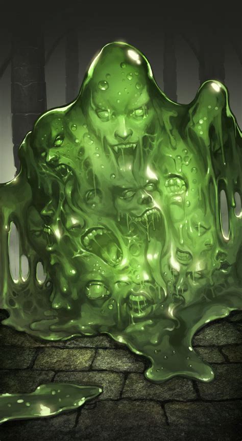 Slime, Han Park | Dark fantasy art, Creature concept art, Monster ...