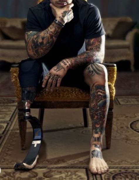 Prosthetic leg tattoos | Prosthetic leg, Never give up, I never lose