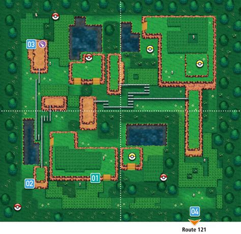 Pokemon Emerald Safari Zone Map