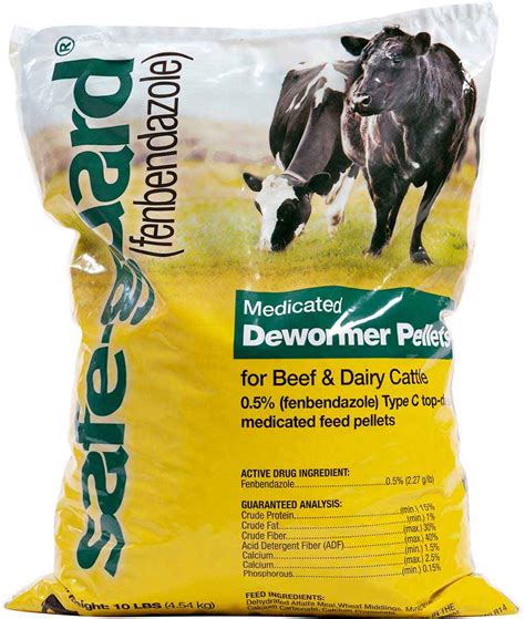 Safe-Guard 0.5% Dewormer for Beef and Dairy Cattle Merck - Feed Grade ...