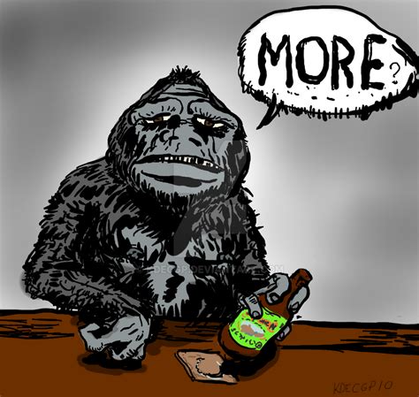 Drunk Monkey by KDECGP on DeviantArt