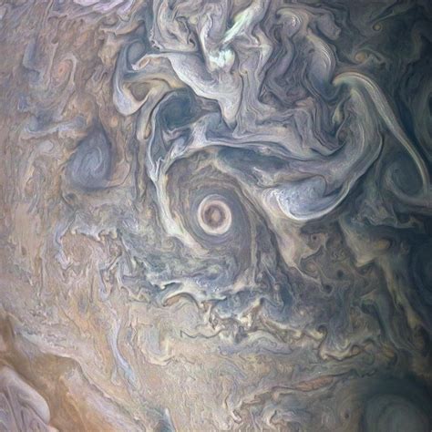 Jupiter's Swirling Cloudscape