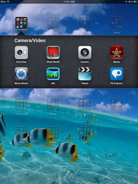 i-Marine Apps: Organize Your iPad Apps