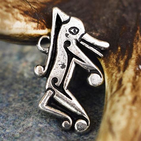 Celtic Pictish Beast Pewter Pendant | Pewter pendant, Mystical creatures, Celtic pendant