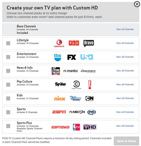 New Verizon FiOS TV Bundles Don't Include BBC Channels