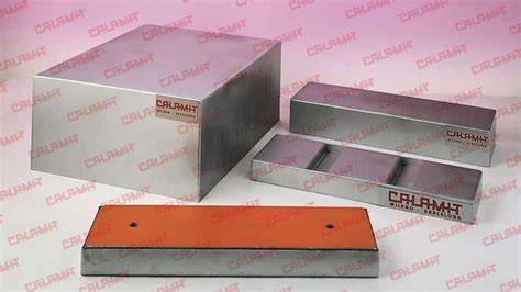 TED magnetic separators: Calamit permanent plate magnetic iron removers.