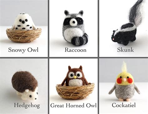 Cutest Needle Felting Kits for all Skill Levels – Sustain My Craft Habit