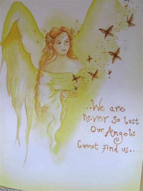 Angel Blessings ~ Notelet Card