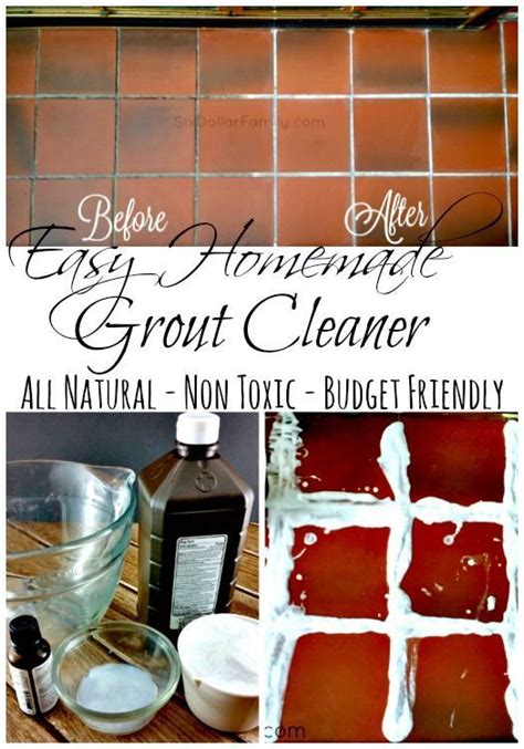 Easy Homemade Grout Cleaner | Homemade grout cleaner, Grout cleaner, Grout cleaning diy