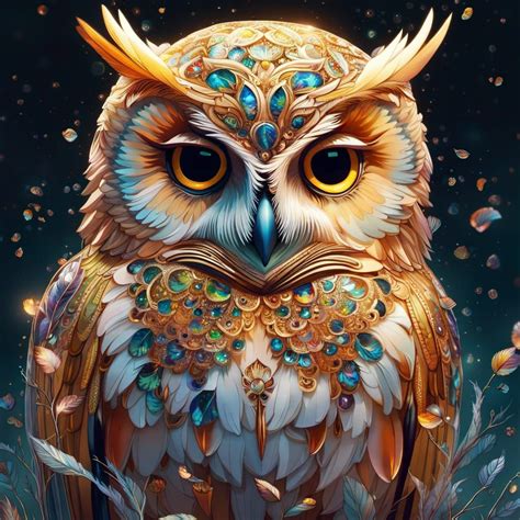 Owl - AI Generated Artwork - NightCafe Creator