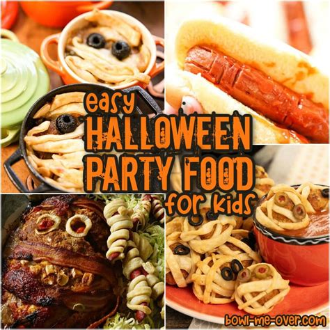 45+ Halloween Party Food and Ideas for Spooky Fun - Bowl Me Over