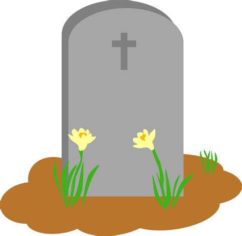 Tombstone and Grave Vector art image - Free stock photo - Public Domain photo - CC0 Images