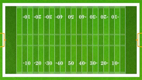 Football Field Wall Mural. 100 Yard Field With End Zone. | Etsy