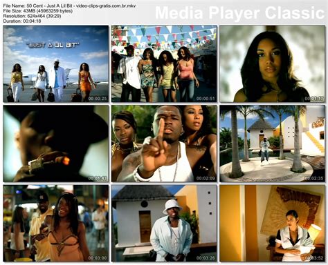 Vdeo Clipe HD: Video Clip - 50 Cent - Just A Lil Bit