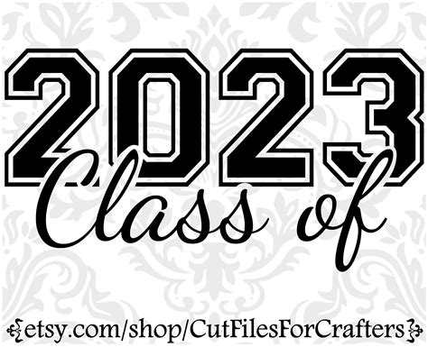 Senior 2023 Svg Senior Year 2023 Svg Senior Class 2023 Svg | Etsy New Zealand