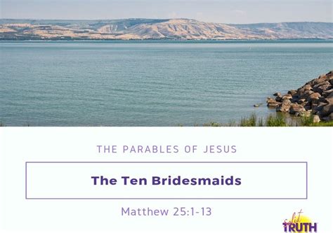 The Parables of Jesus: The Ten Bridesmaids!