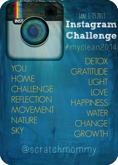 Instagram Challenge - January 2014 (renewal, gratitude, new year, new ...