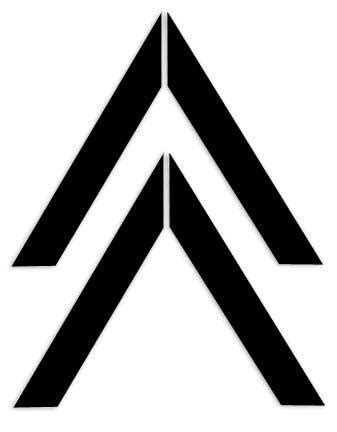 Upside Down V Symbol Military nandapan