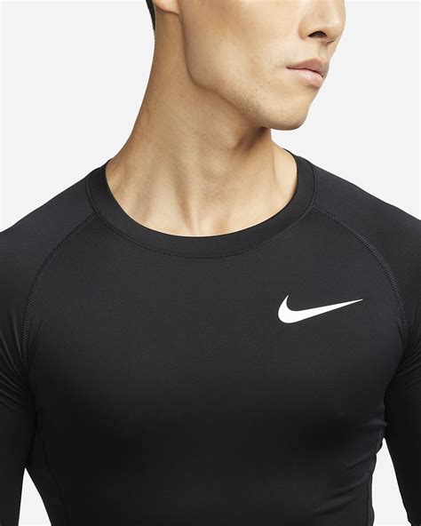 Nike Pro Dri-FIT Men's Tight-Fit Long-Sleeve Top. Nike ID