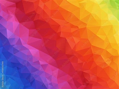 geometric spectrum rainbow texture background Stock Vector | Adobe Stock